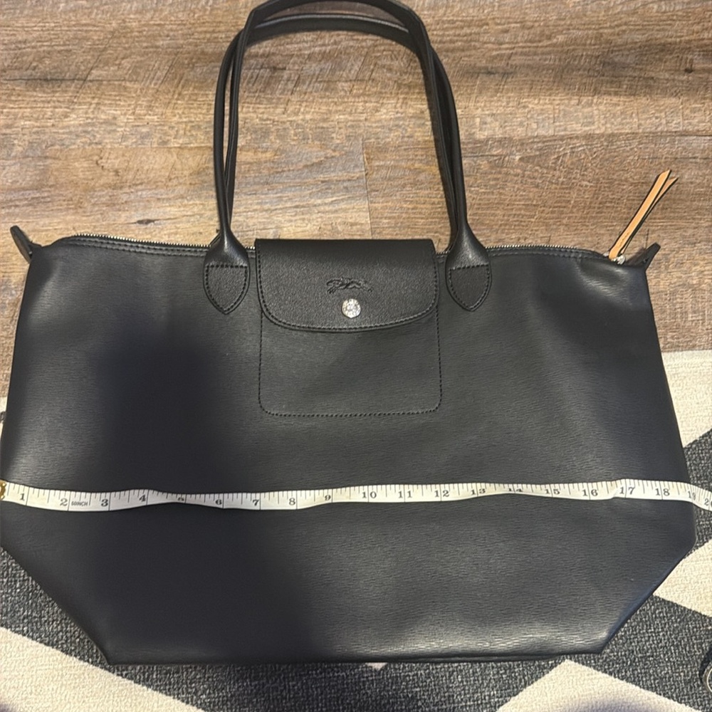 Longchamp city black tote - Picture 3 of 6